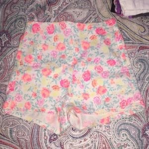 Forever 21 high waisted shorts